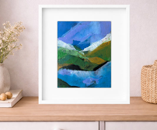 Original Acrylic Painting | Abstract Landscape