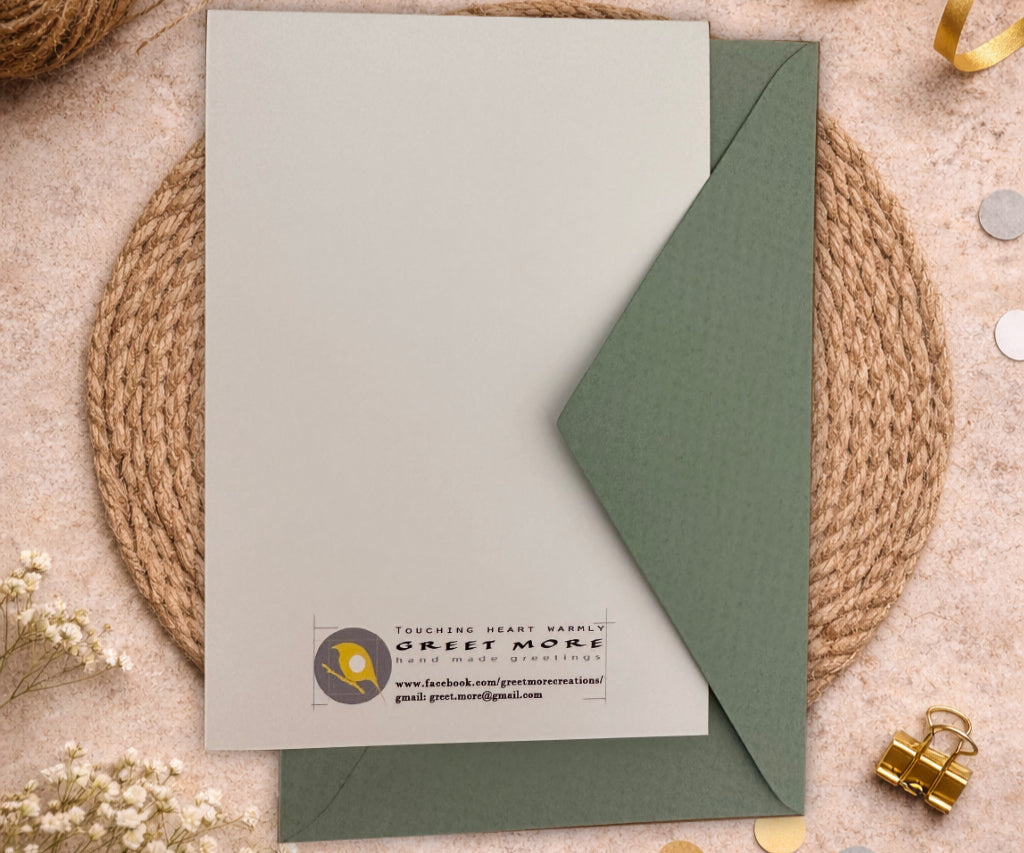 Elephant Handmade Birthday Card | 3D Keepsake Greeting Card
