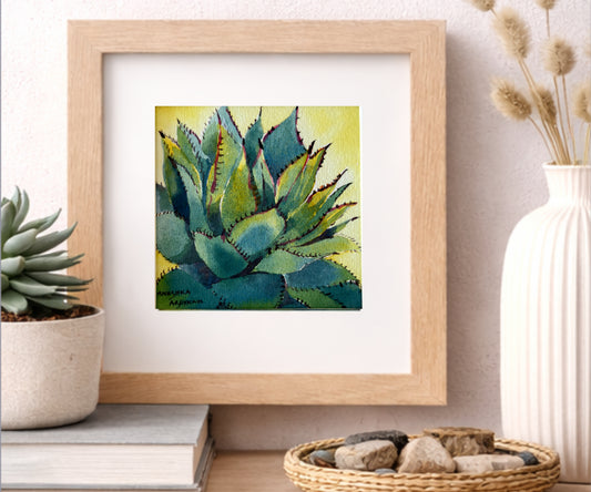 Succulent | Original Watercolour Painting