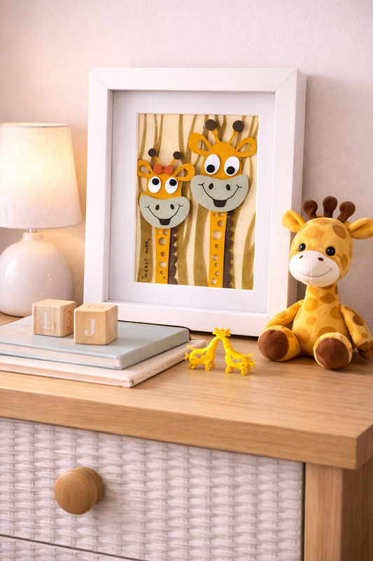 Handmade Giraffe Wall Art |  Made in New Zealand